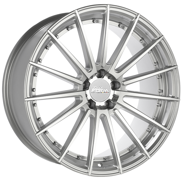720Form RF3-V (Silver, Machined Face) Wheels