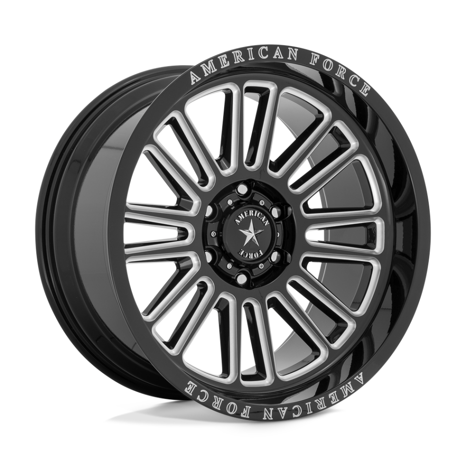AMERICAN FORCE WEAPON (GLOSS BLACK MILLED) Wheels