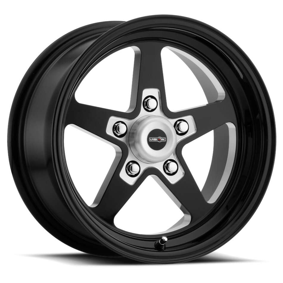AMERICAN MUSCLE SSR STA (Gloss Black, Milled Center) Wheels