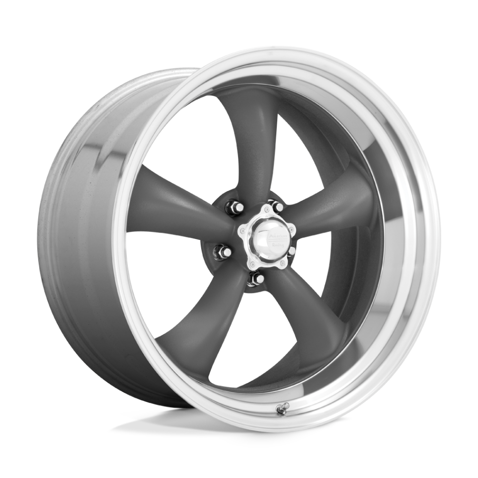 American Racing Vintage CLASSIC TORQ THRUST II (MAG GRAY, MACHINED LIP) Wheels