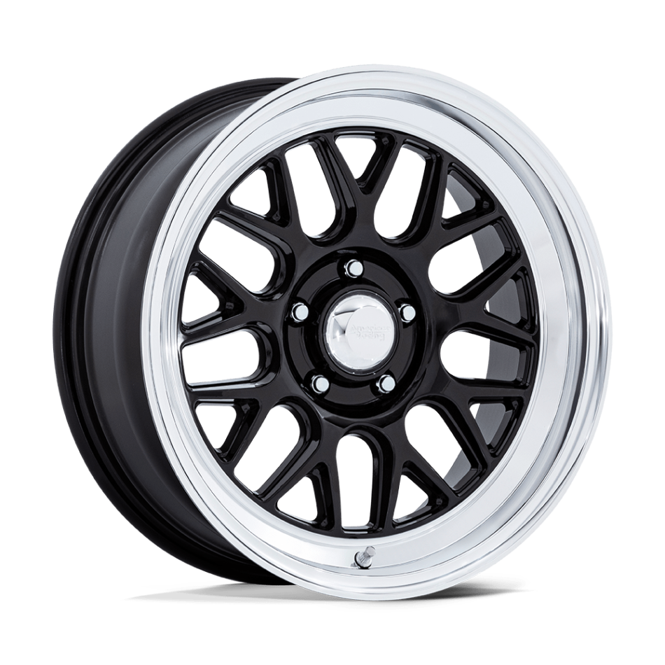 American Racing Vintage G-FORCE (GLOSS BLACK, DIAMOND CUT LIP) Wheels