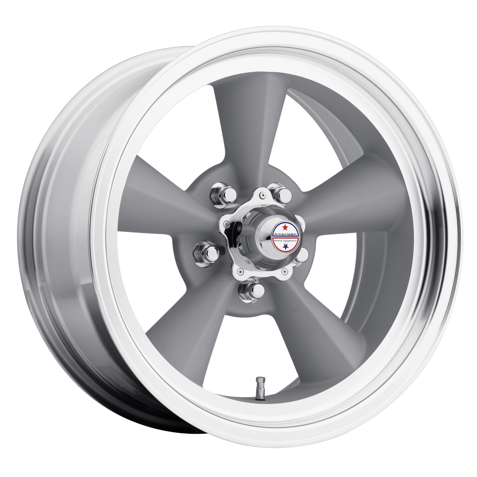 American Racing Vintage TT O (VINTAGE SILVER, MACHINED LIP) Wheels