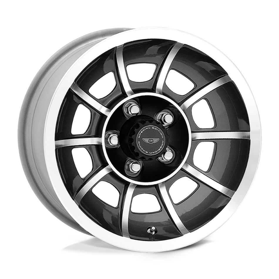 American Racing Vintage VECTOR (ANTHRACITE MACHINED) Wheels
