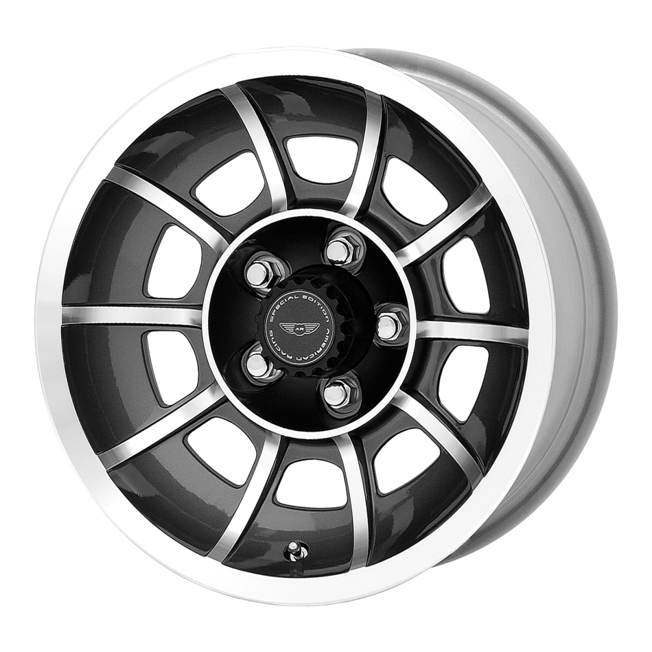 American Racing Vintage VN47 VECTOR (ANTHRACITE GRAY, MACH FACE) Wheels