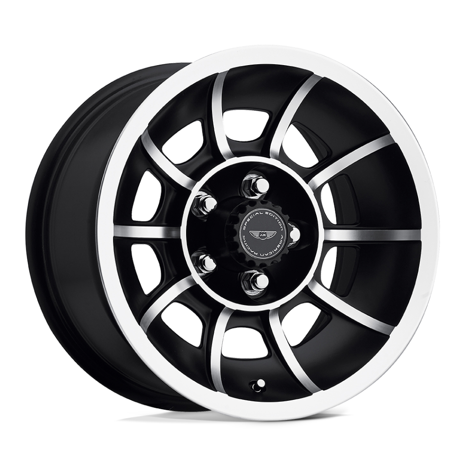 American Racing Vintage VN47 VECTOR (SATIN BLACK MACHINED) Wheels