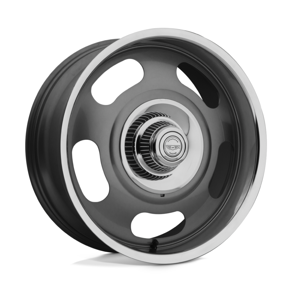 American Racing Vintage VN506 (MAG GRAY CENTER POLISHED LIP) Wheels