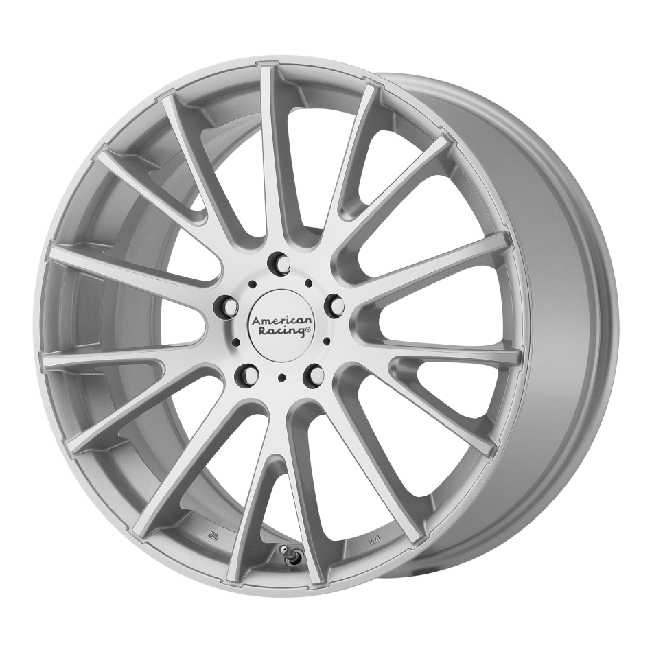 AMERICAN RACING AR904 (Bright Silver, Machined Face) Wheels