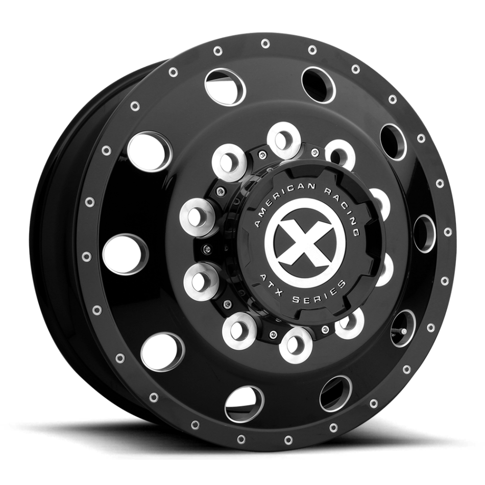 ATX BAJA (GLOSS BLACK MILLED - FRONT) Wheels