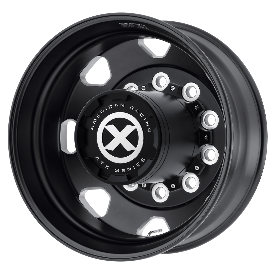 ATX OCTANE (SATIN BLACK MILLED - REAR) Wheels