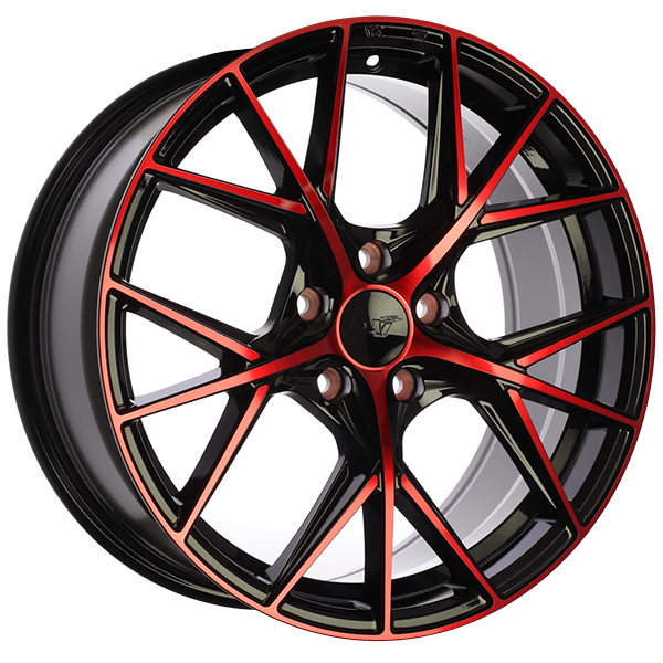DAI Alloys A-Spec (Gloss Black, Machined Face, Red Face) Wheels