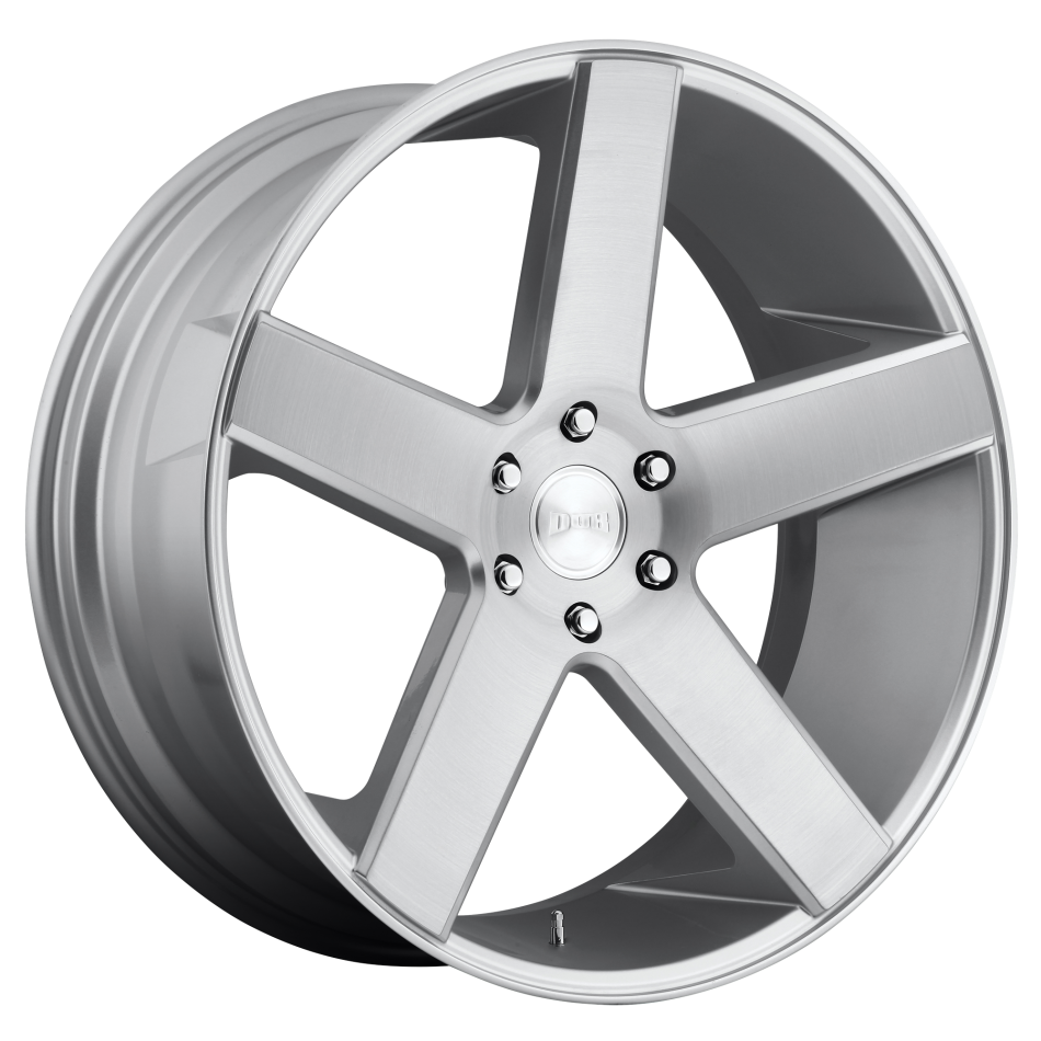 DUB 1PC BALLER (GLOSS SILVER, Brushed Face) Wheels