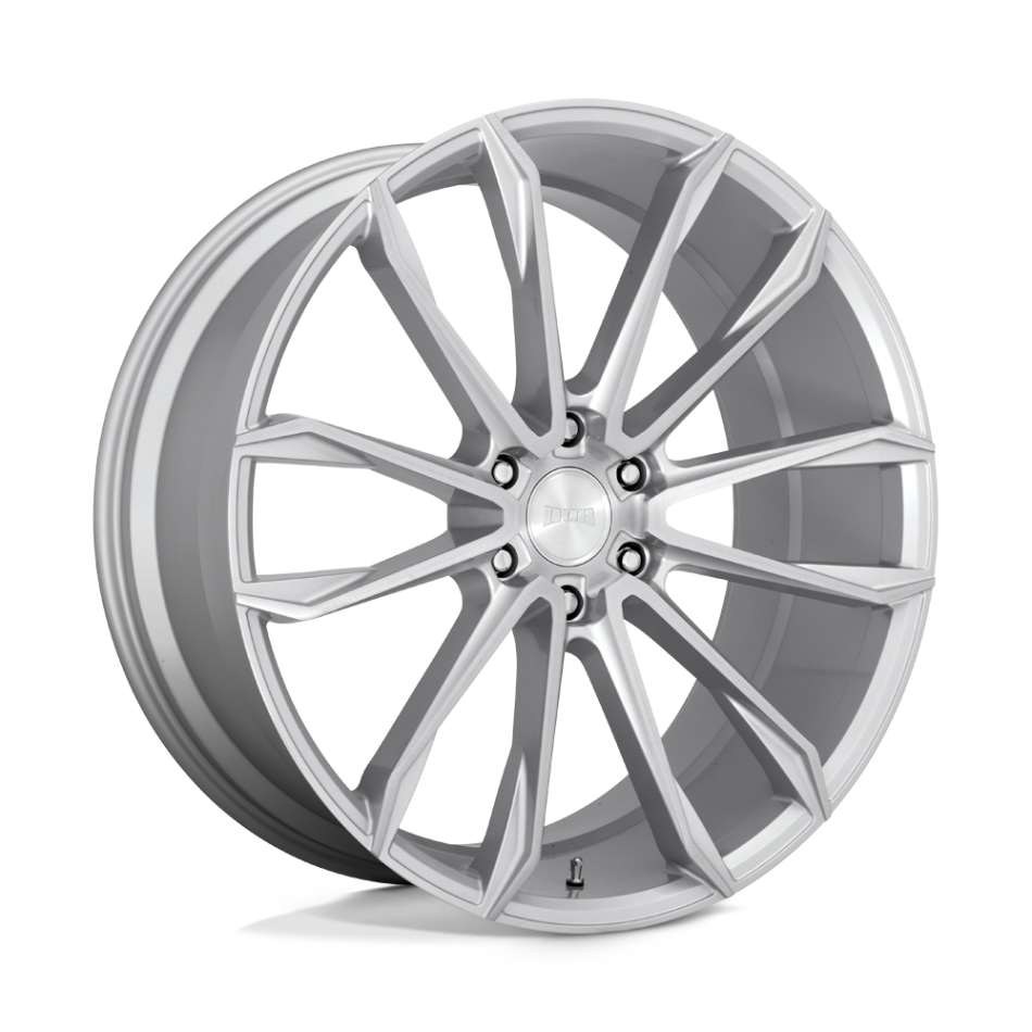 DUB 1PC S248 CLOUT (GLOSS SILVER BRUSHED) Wheels