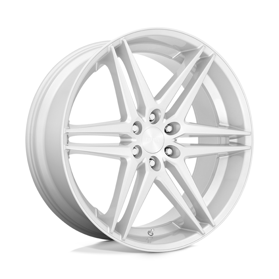 DUB 1PC S270 DIRTY DOG (SILVER, BRUSHED FACE) Wheels
