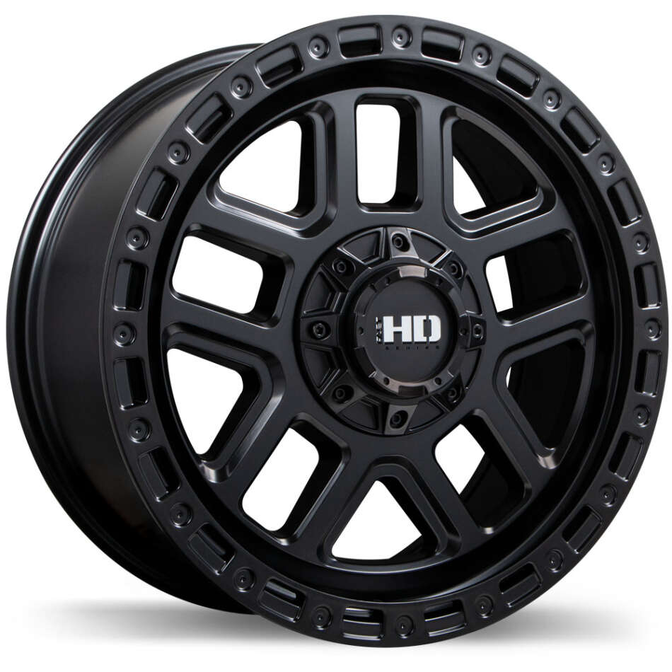 Fast HD Summit (Satin Black) Wheels