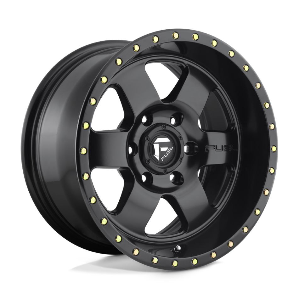 FUEL 1PC D618 PODIUM (MATTE BLACK) Wheels