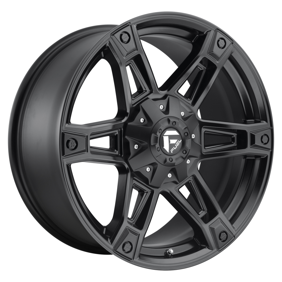 FUEL 1PC D624 DAKAR (MATTE BLACK) Wheels