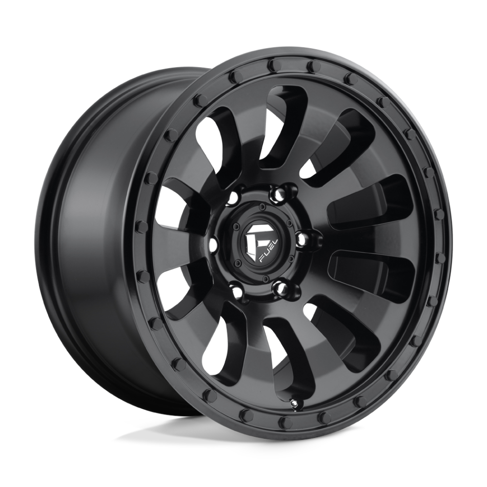 FUEL 1PC D630 TACTIC (MATTE BLACK) Wheels