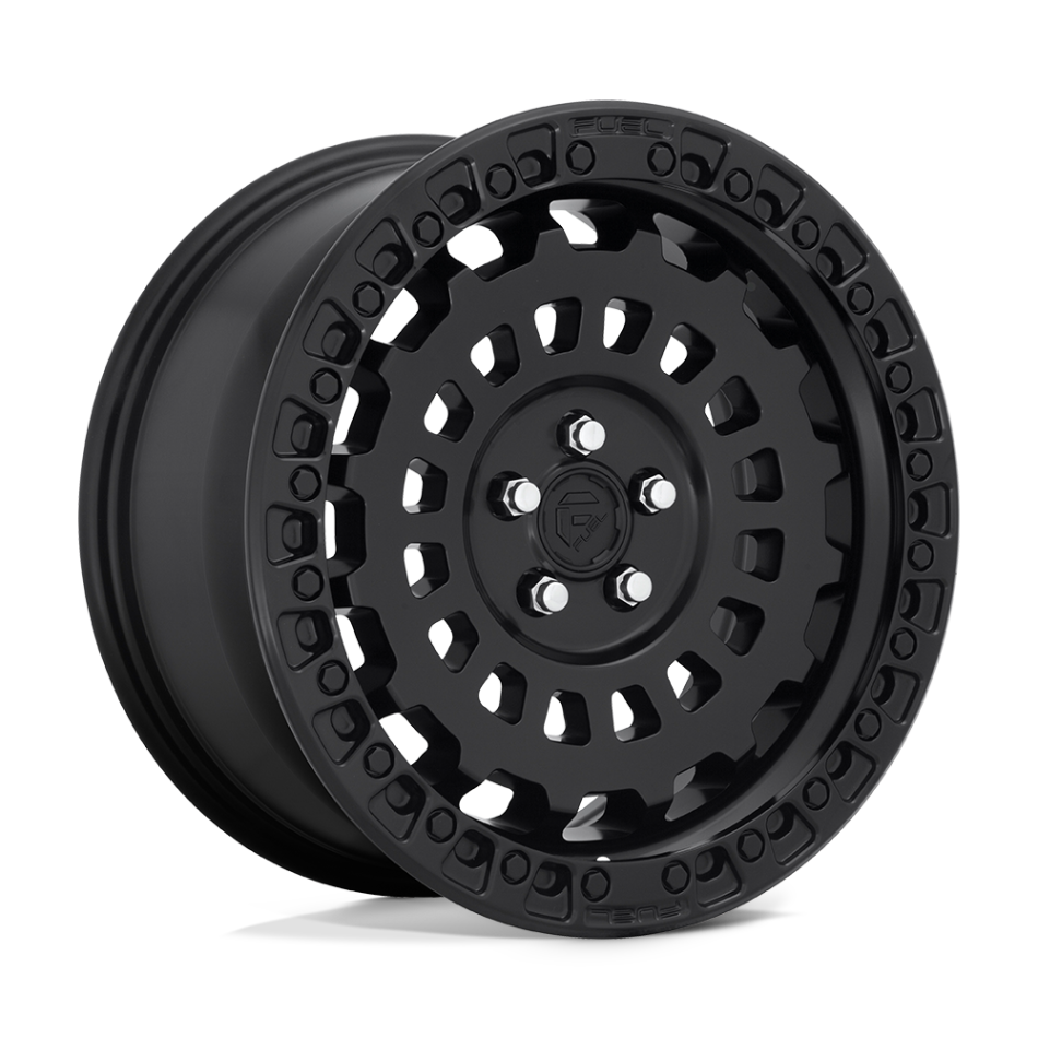 FUEL 1PC D633 ZEPHYR (MATTE BLACK) Wheels