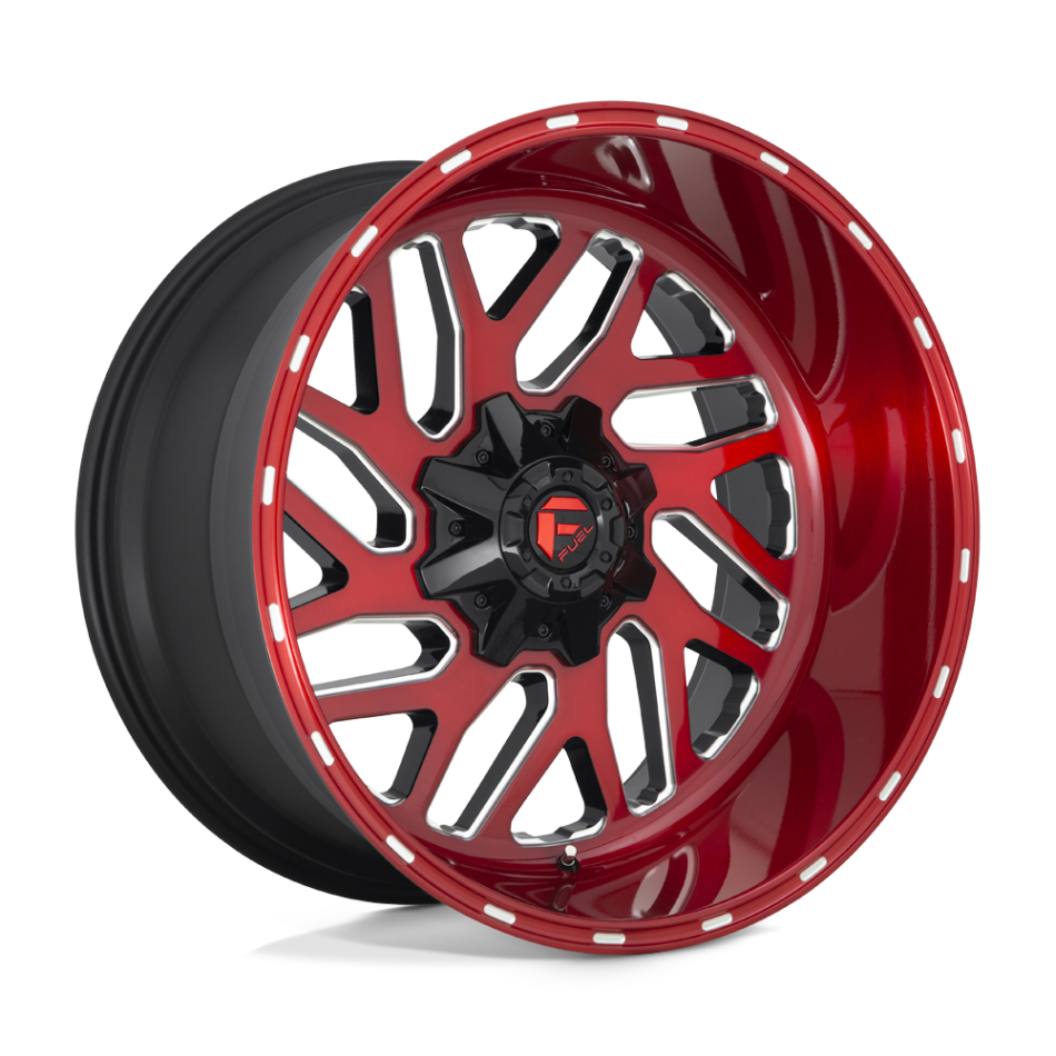 FUEL 1PC D691 TRITON (CANDY RED MILLED) Wheels