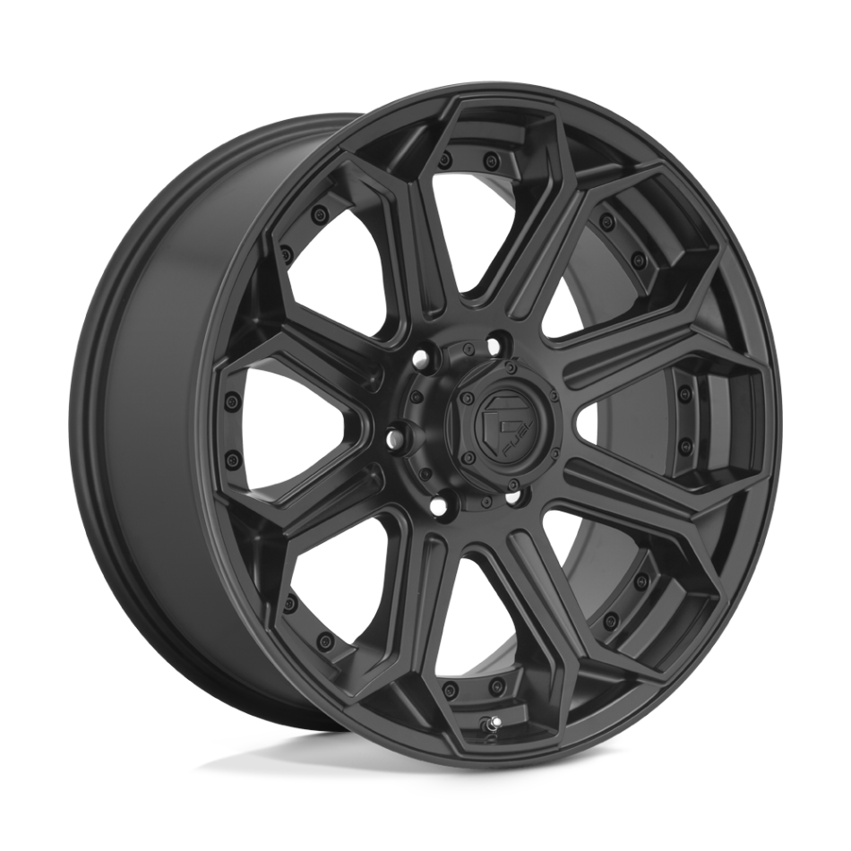 FUEL 1PC D706 SIEGE (MATTE BLACK) Wheels