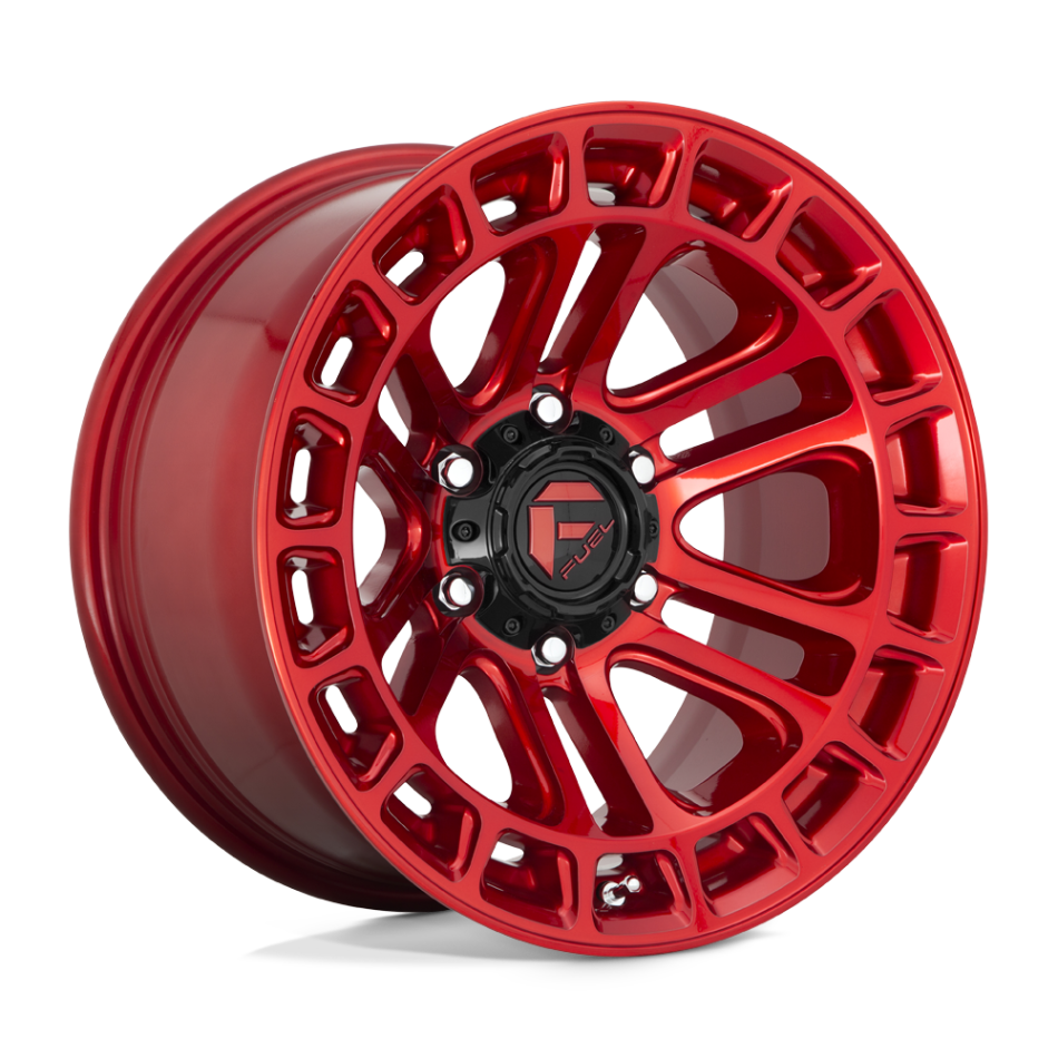 FUEL 1PC D719 HEATER (CANDY RED MACHINED) Wheels