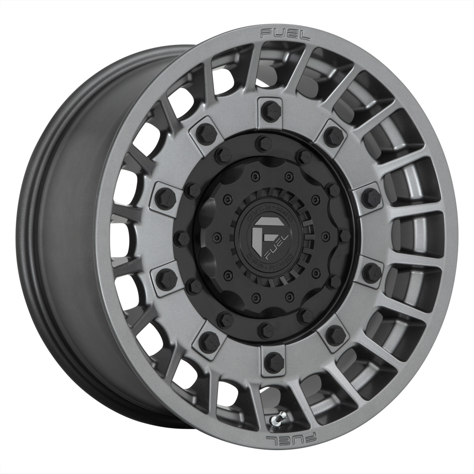 FUEL 1PC MILITIA (Matte Anthracite, Black) Wheels