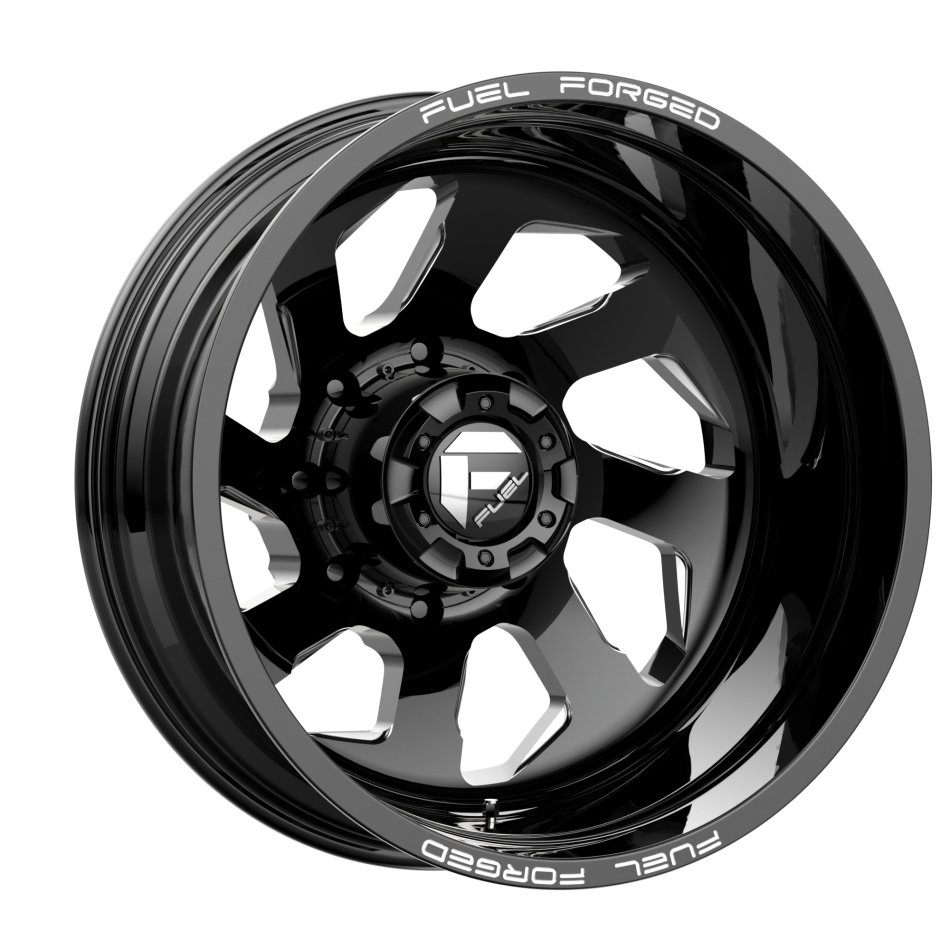 FUEL MONO DD39 FF39D (GLOSS BLACK MILLED) Wheels