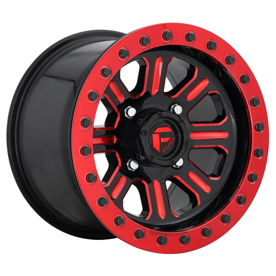 FUEL UTV HARDLINE BL - OFF ROAD ONLY (GLOSS BLACK, RED TINTED CLEAR) Wheels