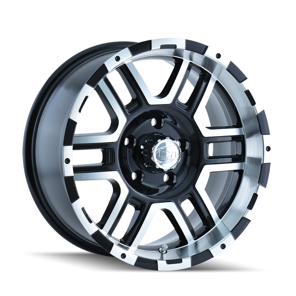 Ion 179 (BLACK, MACHINED FACE, MACHINED LIP) Wheels