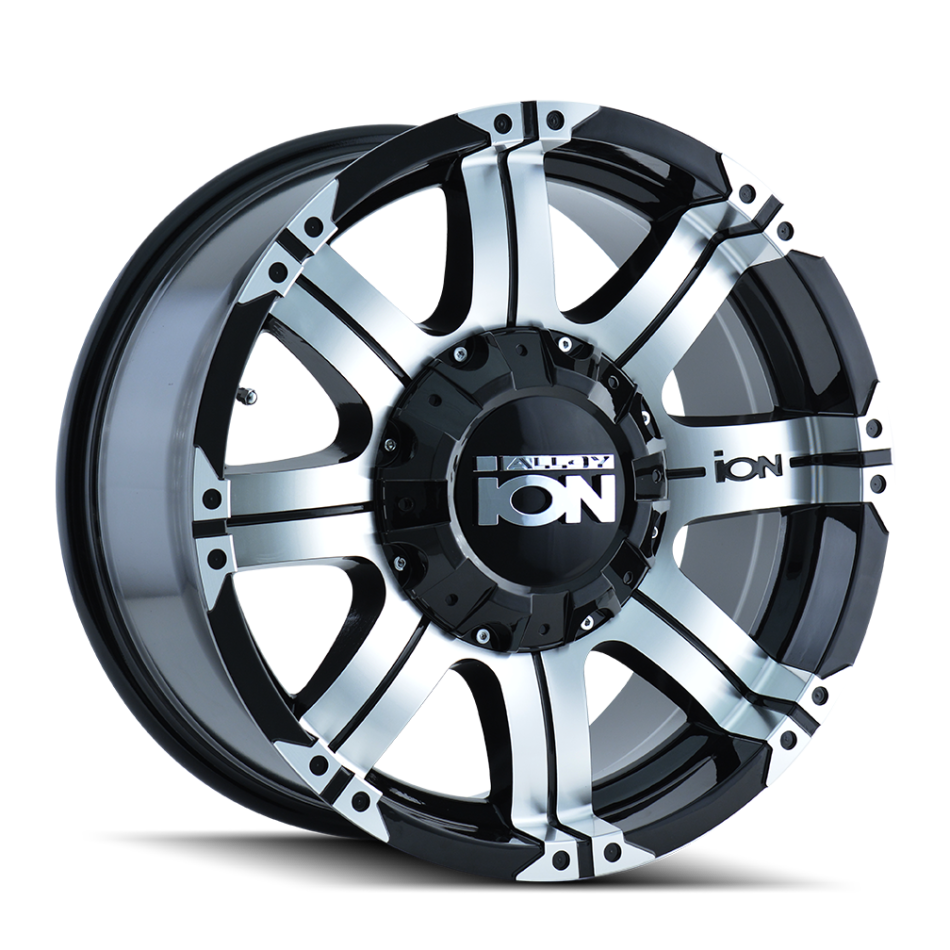 Ion 187 (BLACK, MACHINED FACE, MACHINED LIP) Wheels