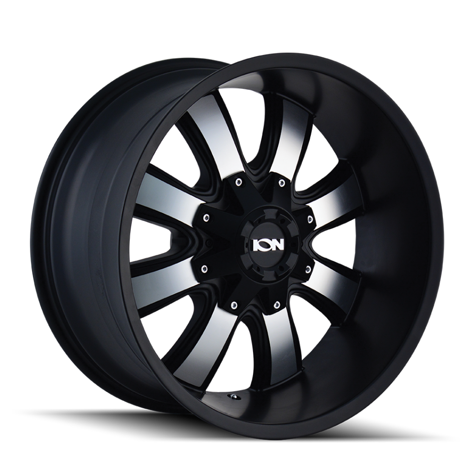 Ion 189 (SATIN BLACK, MACHINED FACE) Wheels