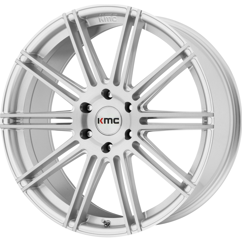 KMC CHANNEL (BRUSHED SILVER) Wheels