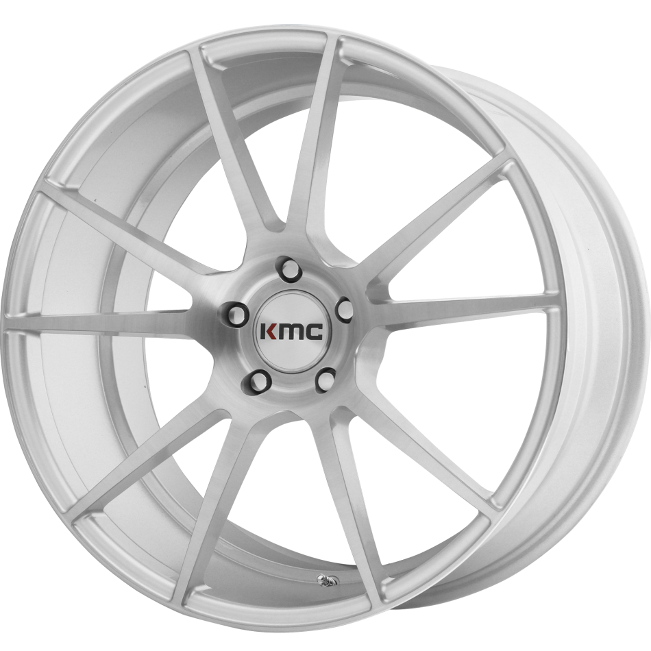 KMC FLUX (BRUSHED SILVER) Wheels