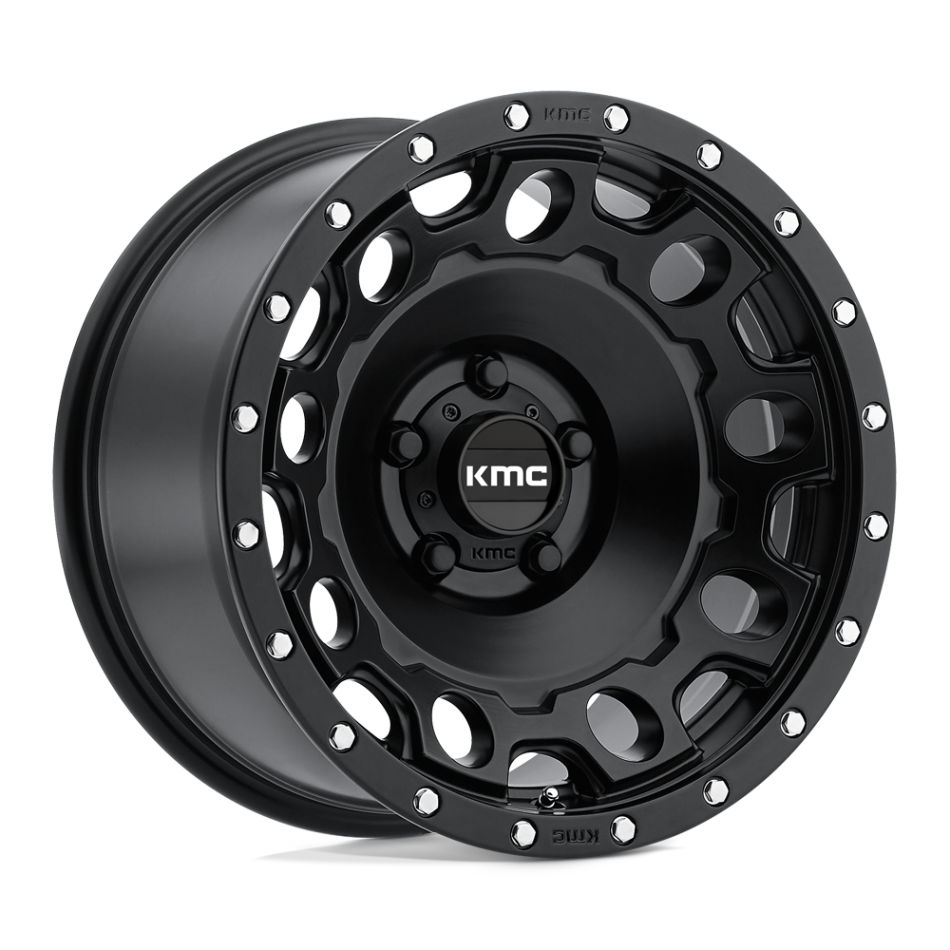 KMC HOLESHOT (Satin Black) Wheels