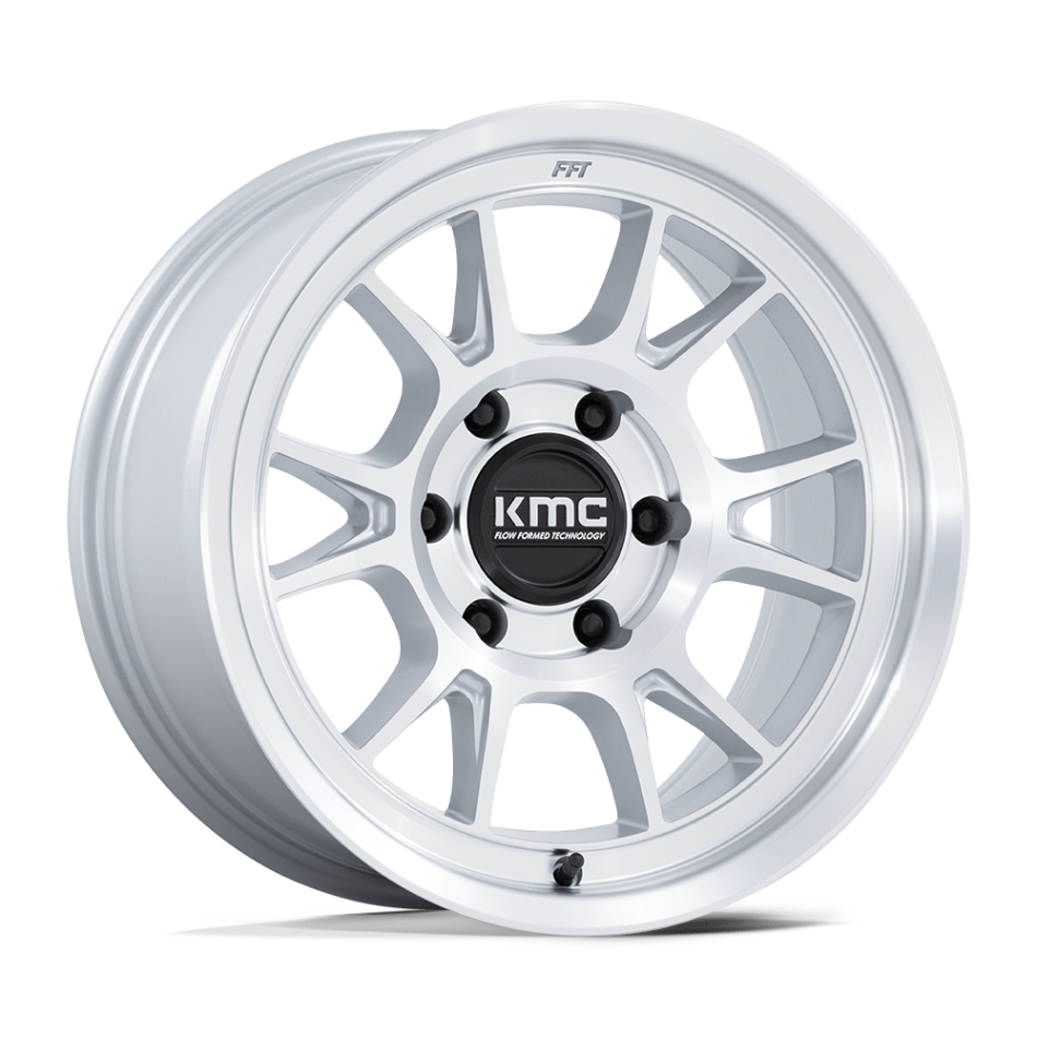 KMC RANGE (GLOSS SILVER, MACHINED FACE) Wheels