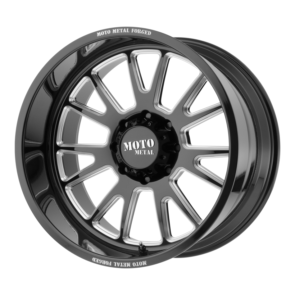 MOTO METAL MO401 (GLOSS BLACK MILLED) Wheels