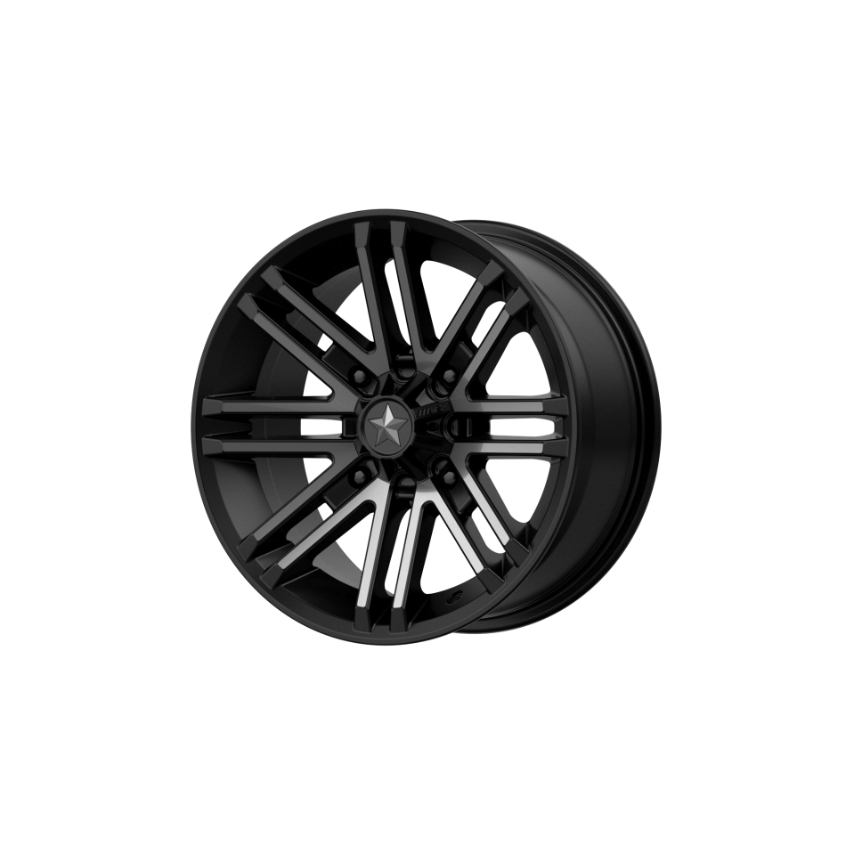 MSA OFFROAD WHEELS ROGUE (Satin Black, Titanium Tint) Wheels