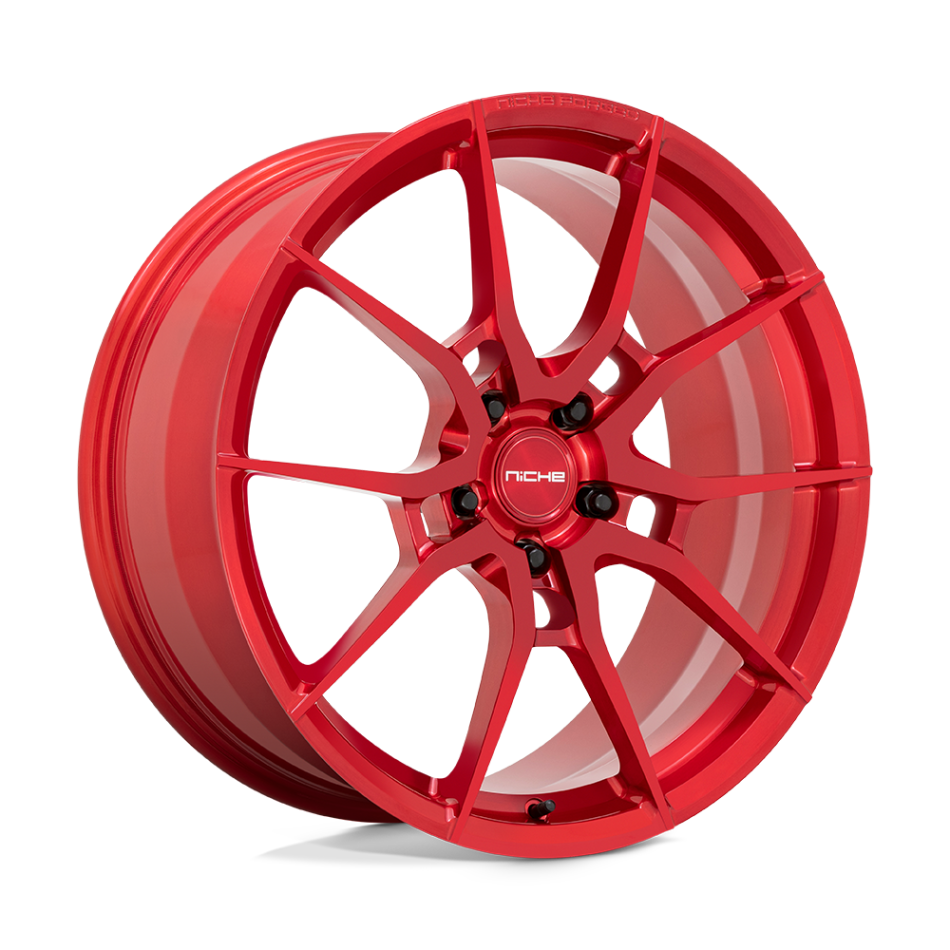Niche Mono T113 KANAN (BRUSHED CANDY RED) Wheels