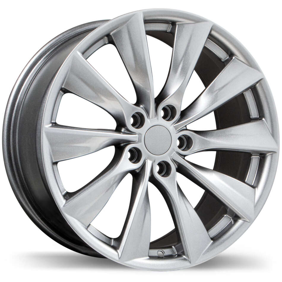 Replika R241B (Gloss Silver) Wheels