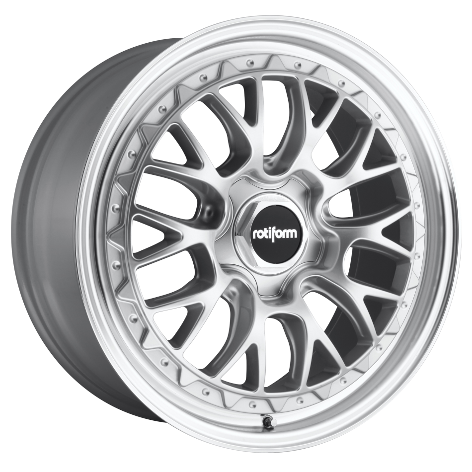 ROTIFORM LSR (GLOSS SILVER, Machined Face) Wheels