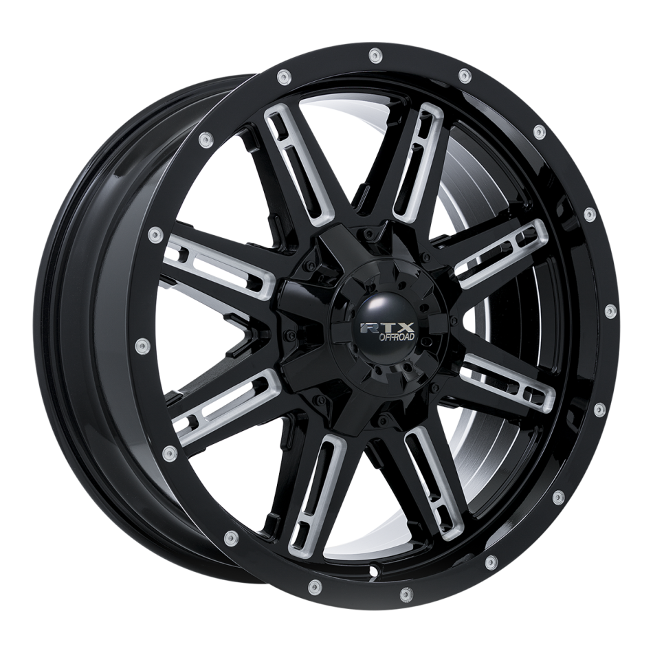 RTX Offroad RAVINE (Black Milled) Wheels