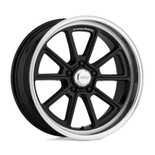 American Racing Vintage DRAFT (GLOSS BLACK, DIAMOND CUT LIP) Wheels