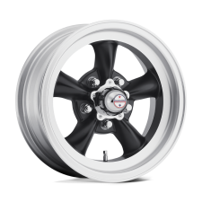 American Racing Vintage TORQ THRUST D (SATIN BLACK MACHINED LIP) Wheels