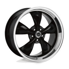 AMERICAN RACING TORQ THRUST M (GLOSS BLACK, MACHINED LIP) Wheels