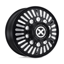 ATX ROULETTE (SATIN BLACK MILLED - FRONT) Wheels