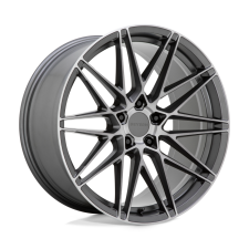 Beyern DAMON (MATTE GUNMETAL, BRUSHED FACE) Wheels