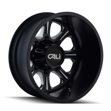 Cali Off-Road BRUTAL (REAR BLACK, MILLED SPOKES) Wheels