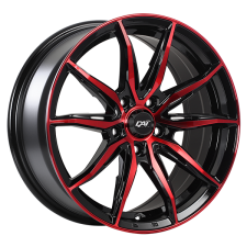 DAI Alloys Frantic (Gloss Black, Machined Face, Red Face) Wheels