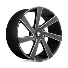 DUB 1PC S133 DIRECTA (MATTE BLACK MILLED) Wheels