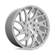 DUB 1PC S261 G.O.A.T. (SILVER BRUSHED FACE) Wheels